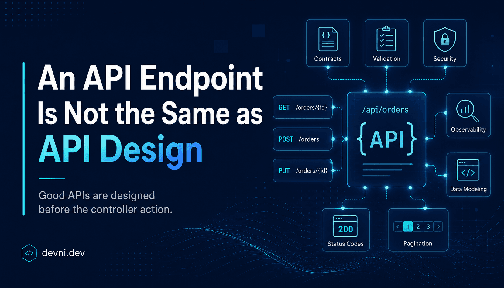 An API Endpoint Is Not the Same as API Design